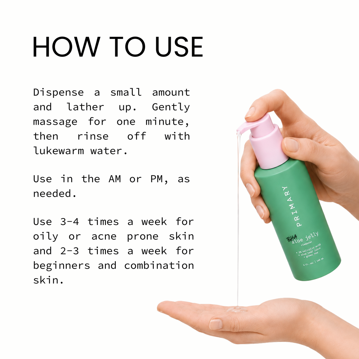 BHA Aloe Jelly Cleanser