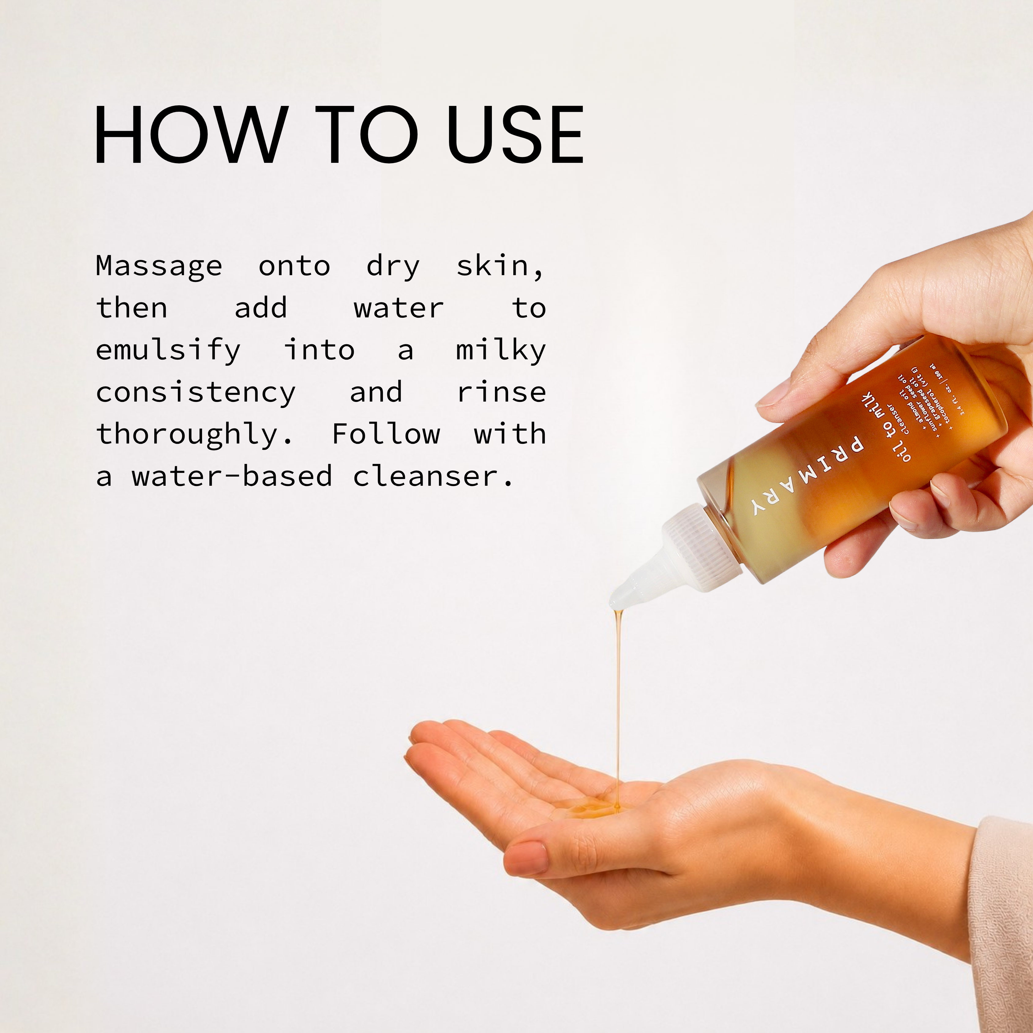 Oil to Milk Cleanser