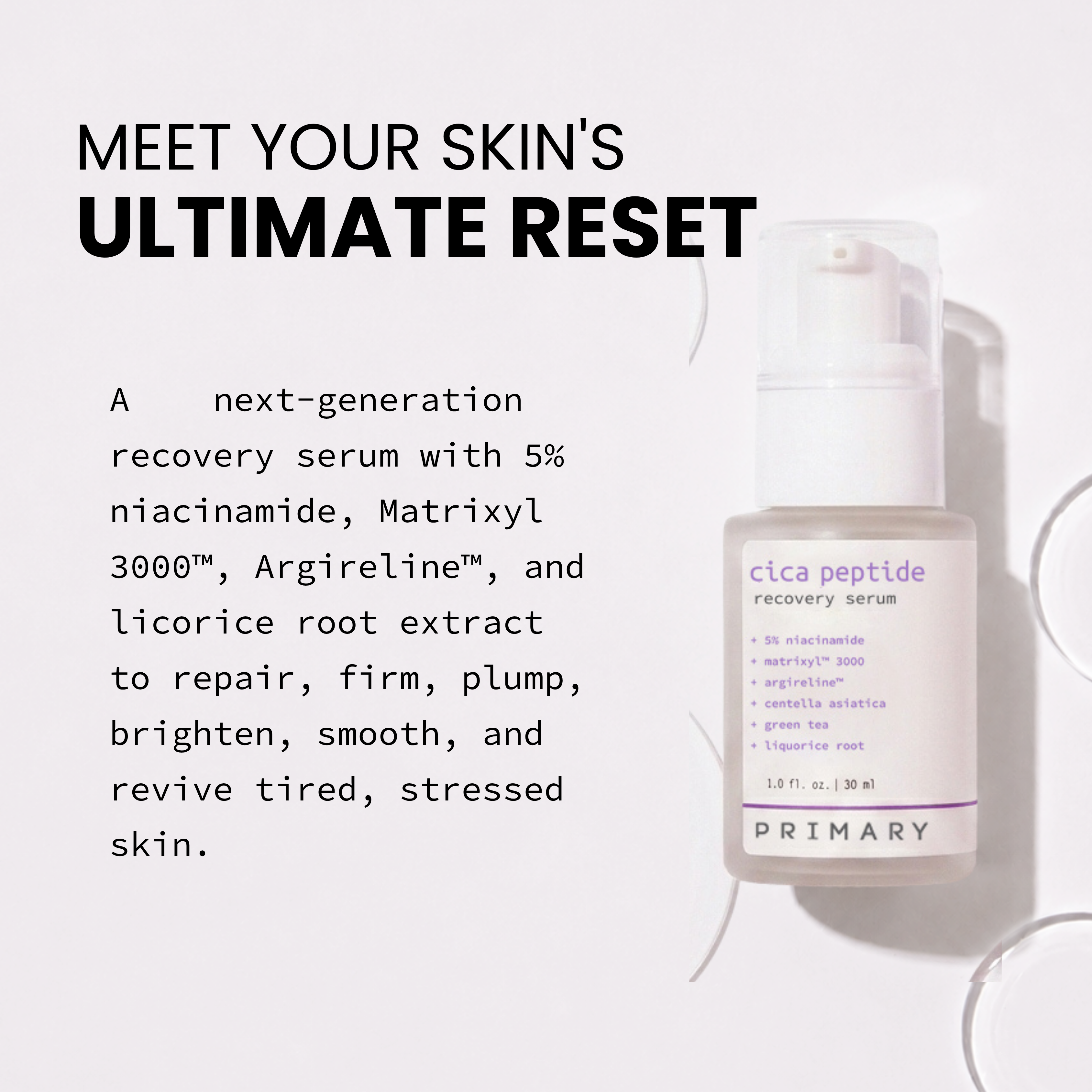 Cica Peptide Recovery Serum